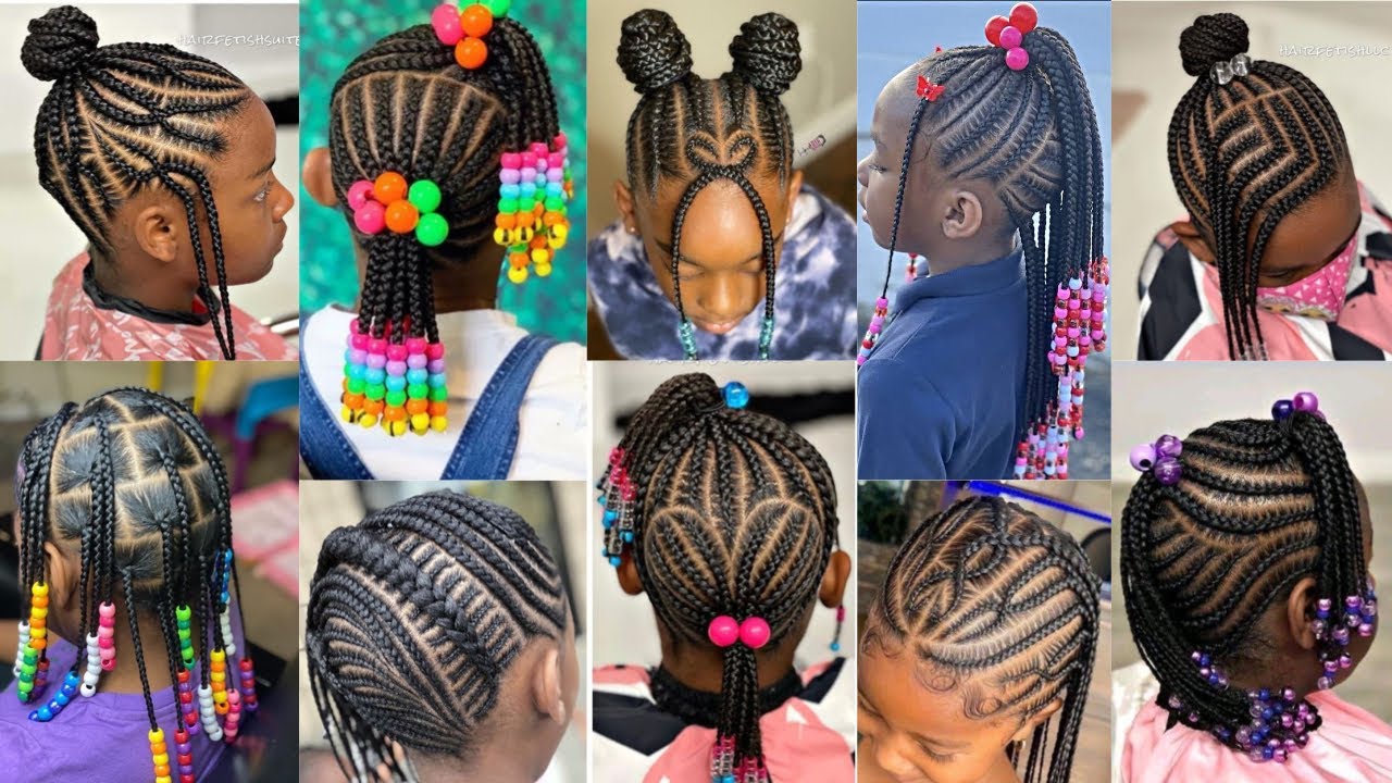 Need fresh cute little black girl hairstyles braids ideas? These cool and simple braids are perfect for school days!
