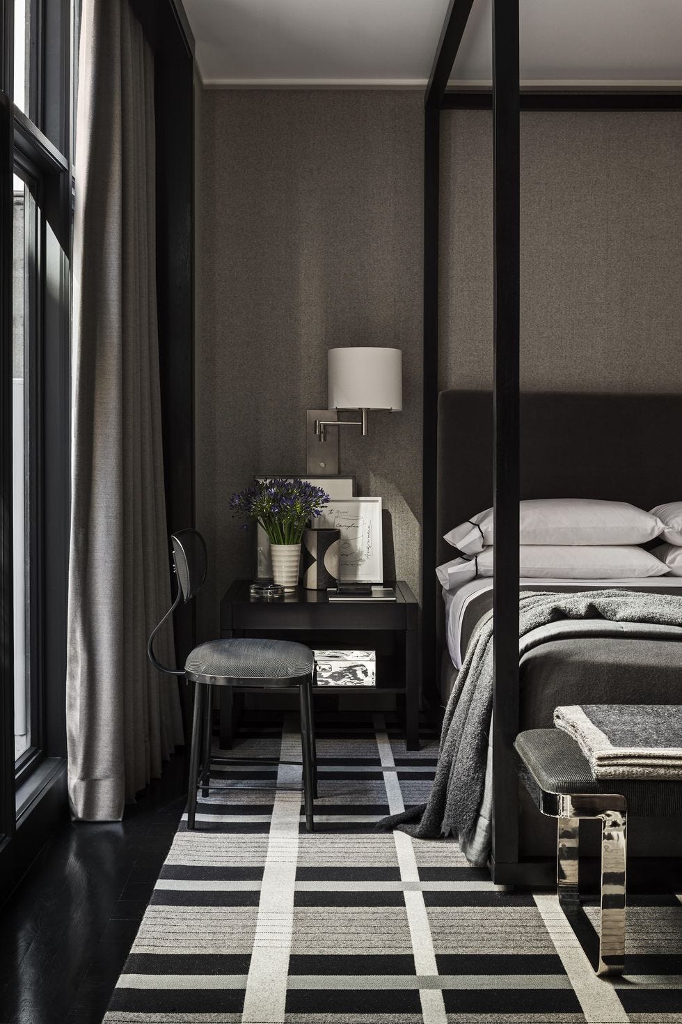 Worried mens bedroom ideas black are too dark? Learn how to make it stylish and not gloomy.
