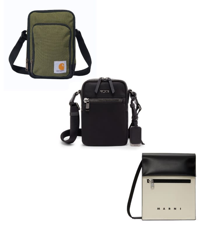 Where can you buy affordable crossover bags for men? Find the best deals and shops online.