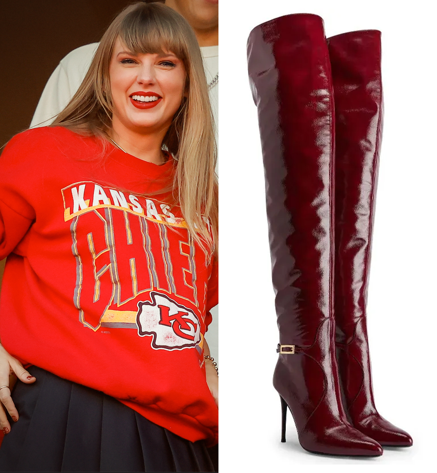 Where can you find thigh high boots like Taylor Swift wears? Discover the top places to shop!