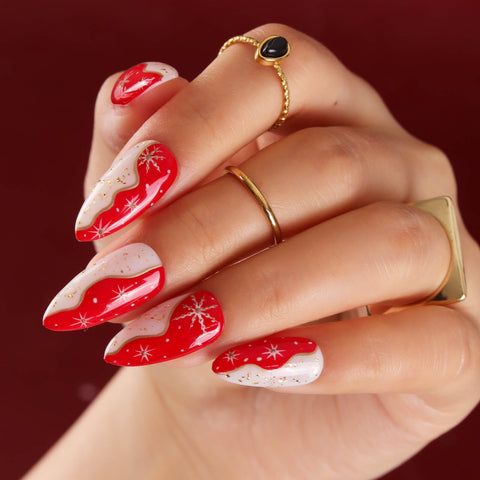 Easy Red Christmas Nails for Beginners to Try Now (Achieve a beautiful salon look at home with these simple tricks)