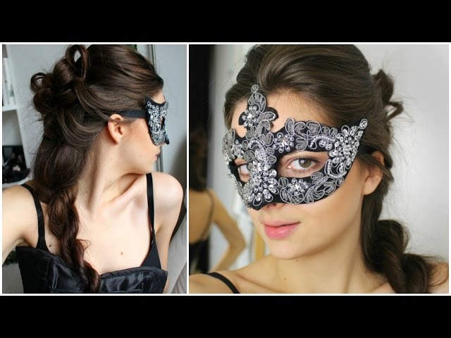 Struggling to find easy masquerade hairstyles for the party? Get inspired by these super quick video tutorials.