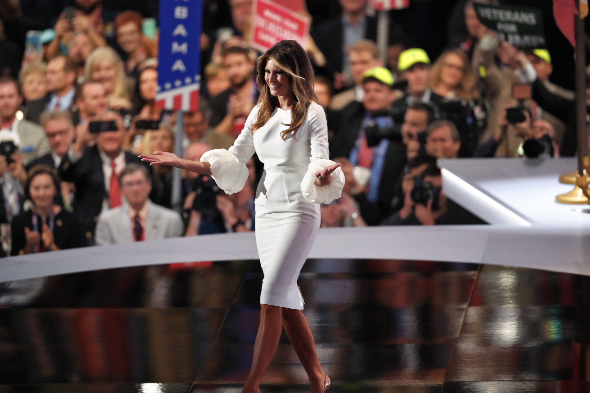 Melania Trump dress at MSG: Which event was this? Learn more about her appearance and the outfit.
