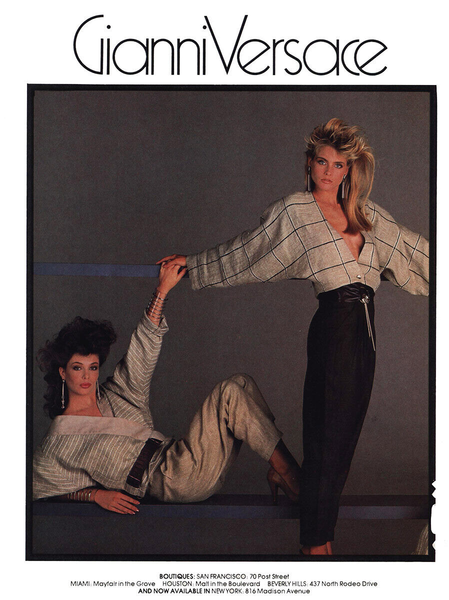 Where can you watch an old versace advert? Check out these awesome classic ads from past years.