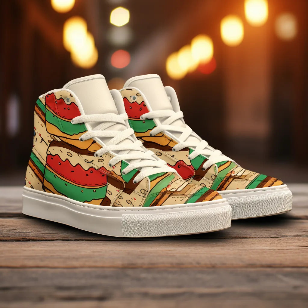Why are high-top platform sneakers so popular right now? Discover the appeal of these cool shoes!