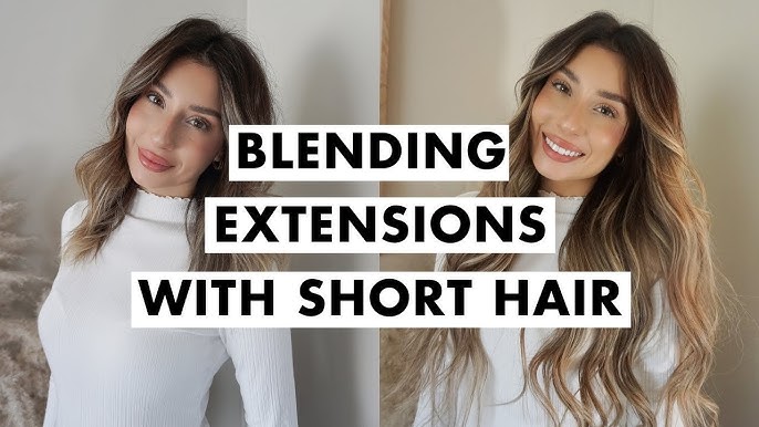 How to blend clip in hair extensions quickly (Get a beautiful, blended look in just a few minutes)