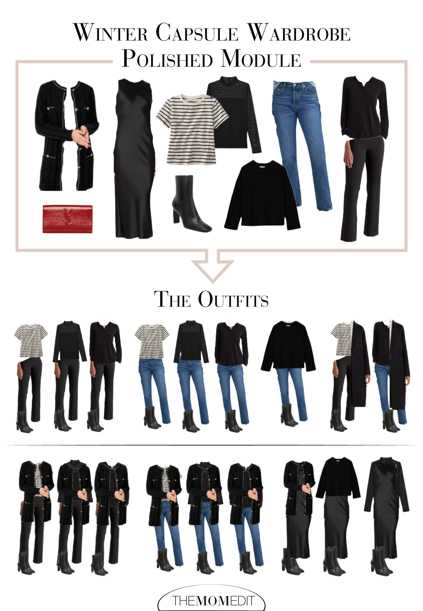 What are the essentials for a work minimalist capsule wardrobe? Discover the must have pieces.