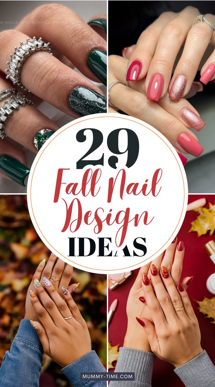 Affordable November Nail Art Budget Friendly Fall Nail Looks to Copy