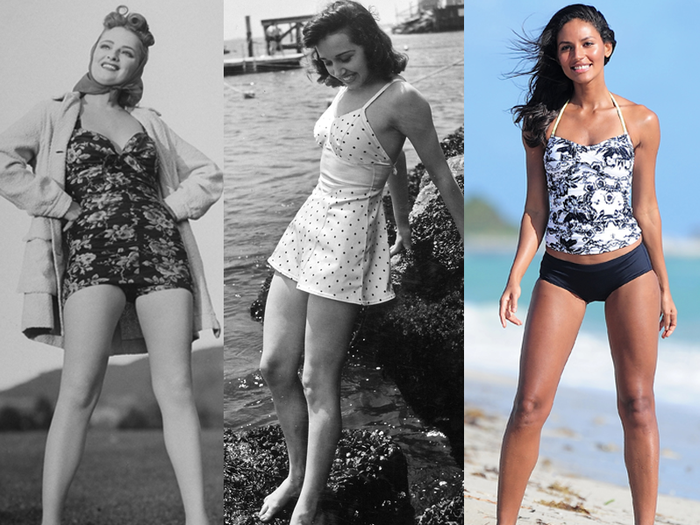 Are old timey bathing suits popular now? (See why vintage swimwear is back)