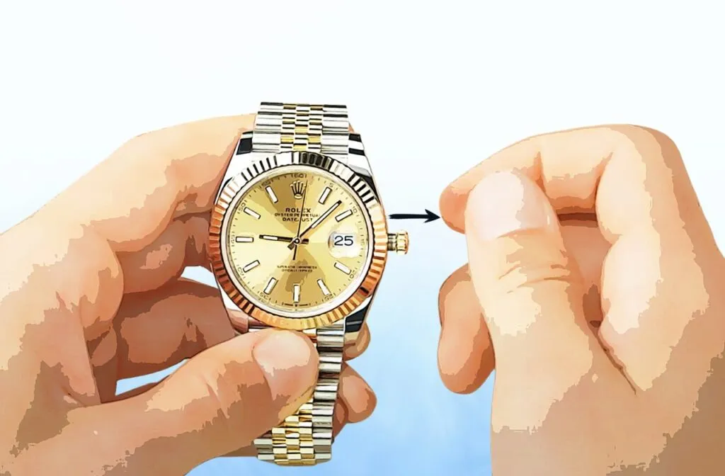 Can I handle changing time on a Rolex myself (Yes easily with these clear step by step directions)