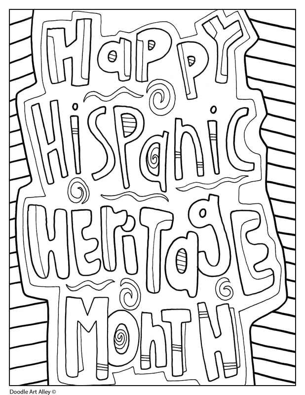 Hispanic Heritage Month Coloring Pages: For Every Age (Simple & Cool Designs!)
