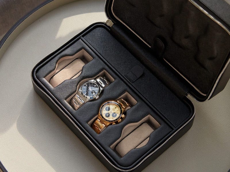 Traveling safely: Why a vuitton watch box protects your watches best.