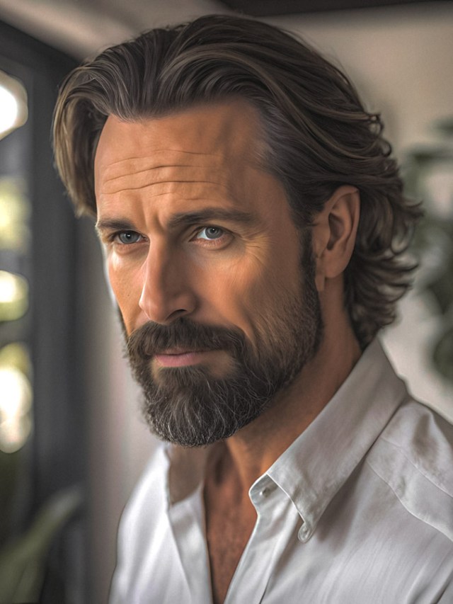 Best professional mens hairstyles long for busy guys? (Low maintenance options that still look very polished)