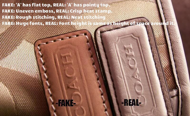 Coach Year of the Dragon Purse Real vs Fake How to Spot the Difference