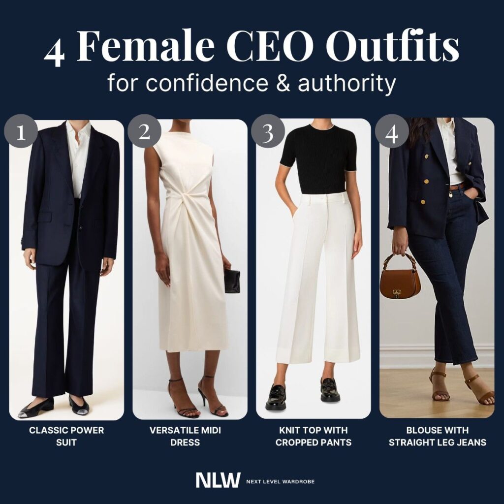 what dress does exectuive ceo were as causaul best brands for their off duty style