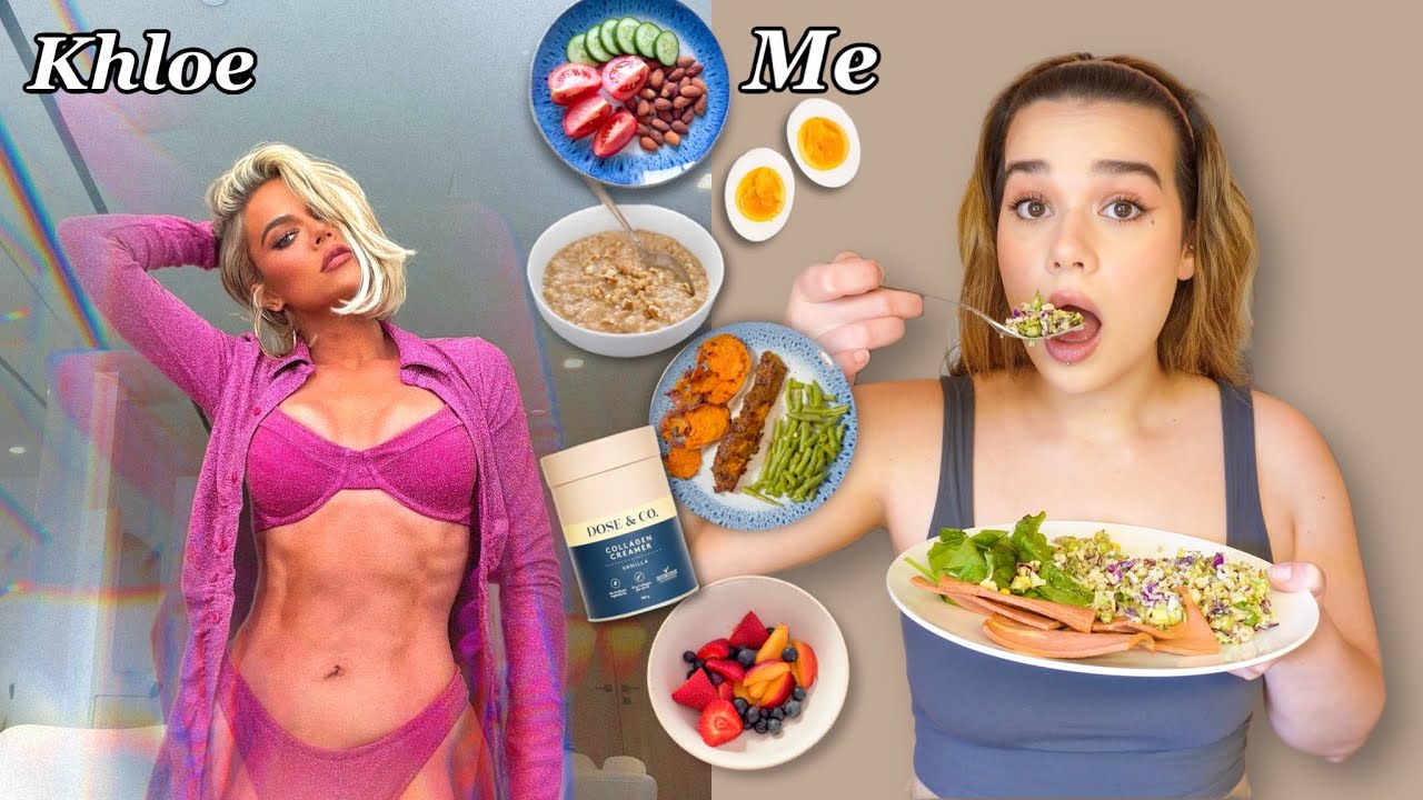 khloe kardashian big butt diet plan foods that helped her gain