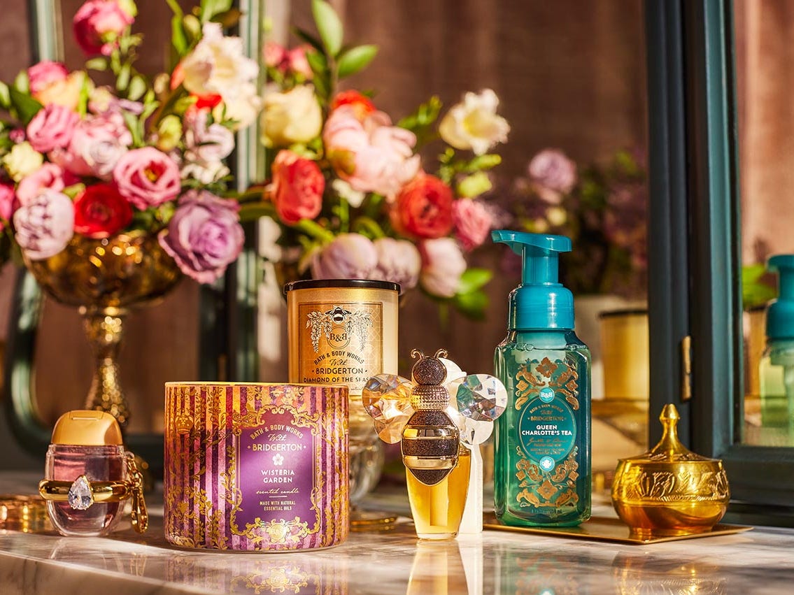 Bridgerton Bath & Body Works collection now available get yours today
