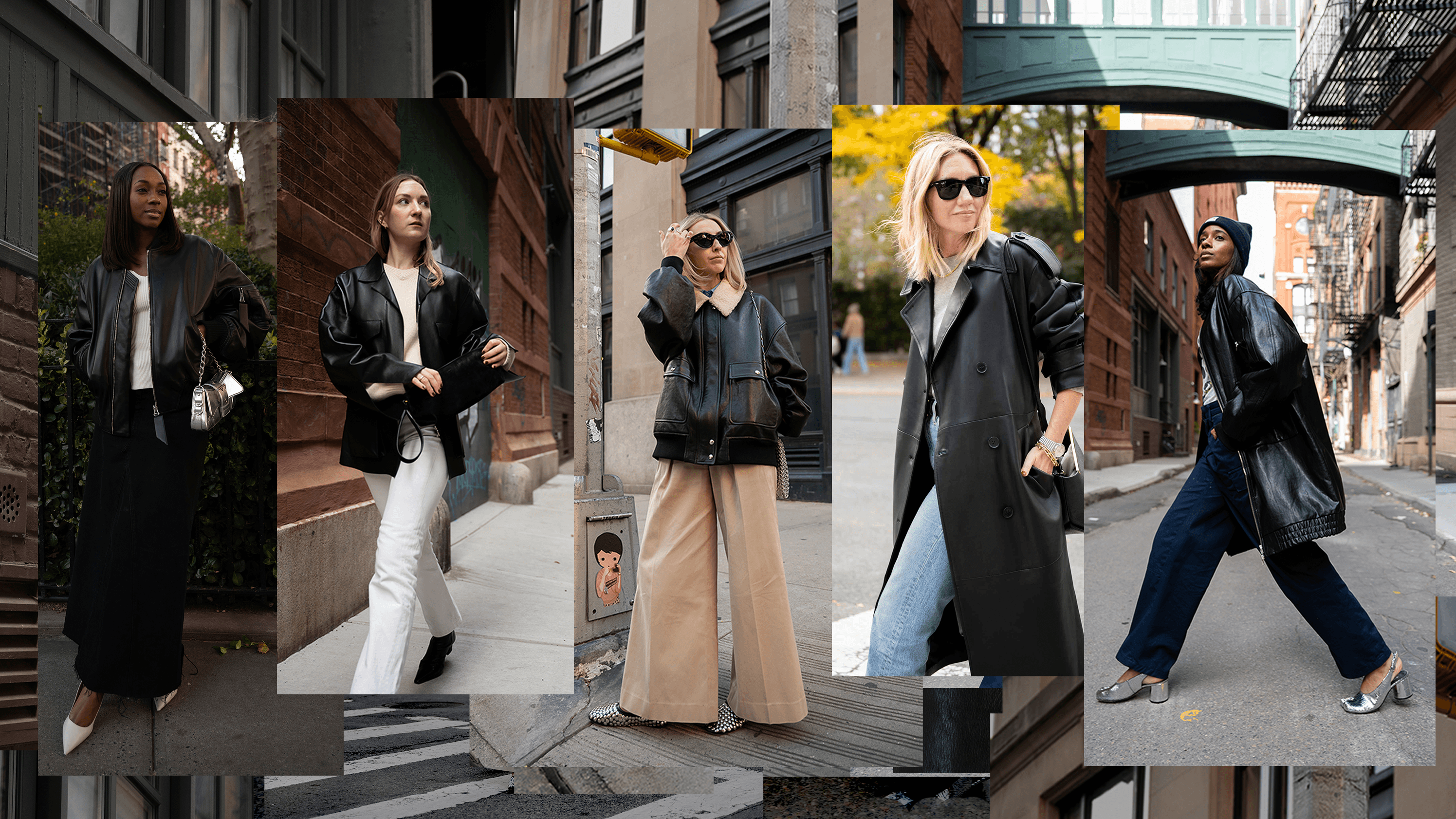 leather jacket outfits