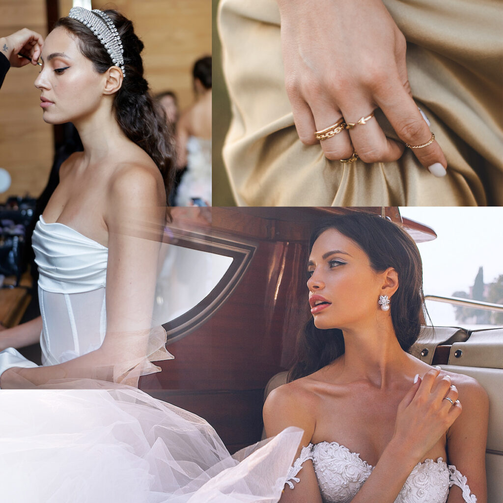 Gold Bride Earrings Trends Discover 2024 Most Popular Bridal Looks