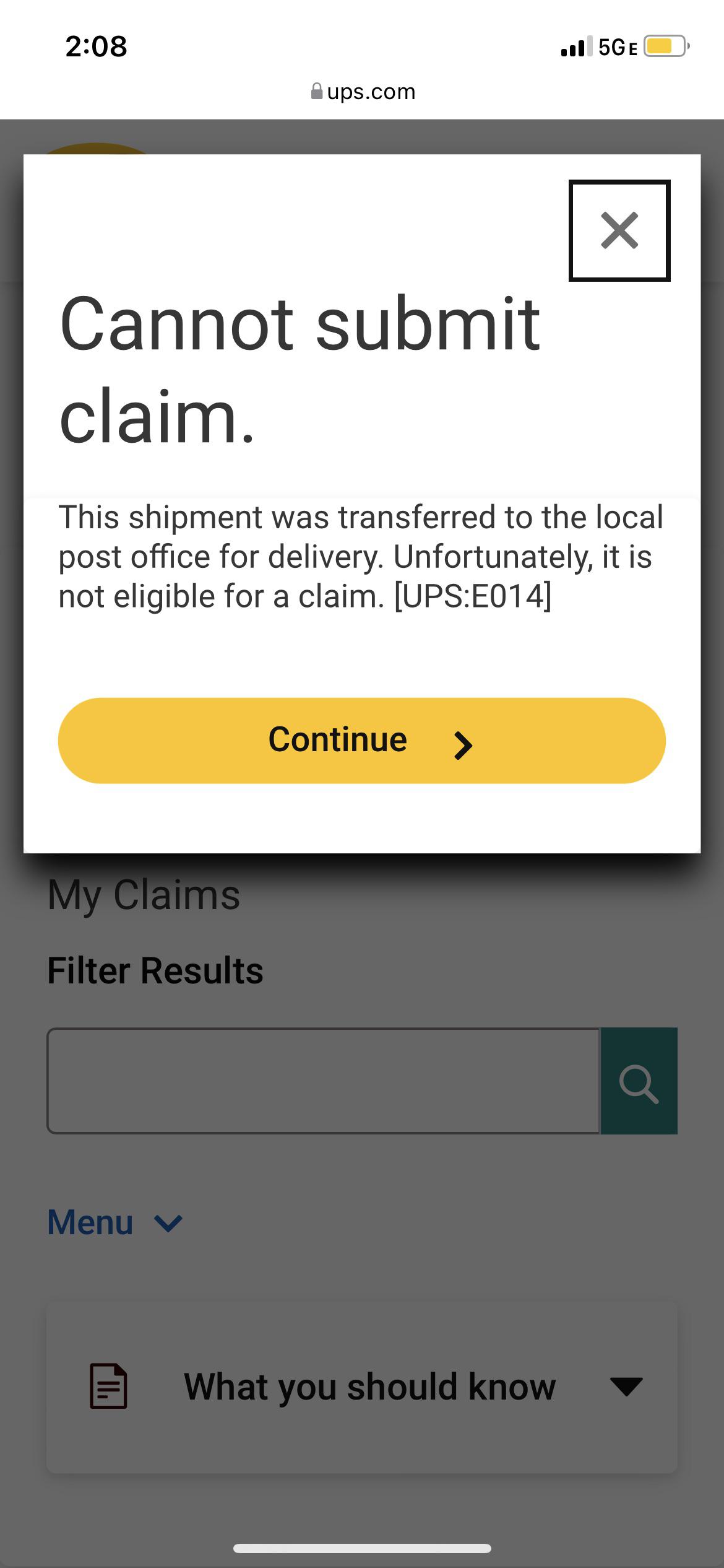 Need help because UPS said it was delivered but wasnt? File a claim guide!
