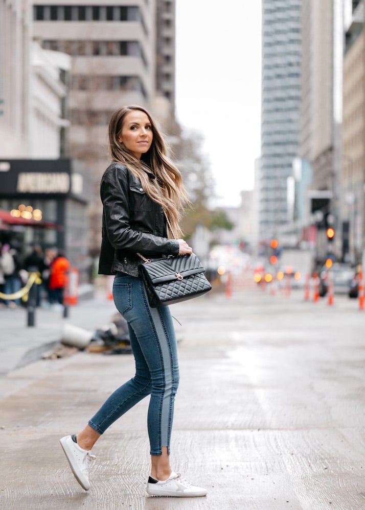 10 easy leather jacket outfit ideas for women and men