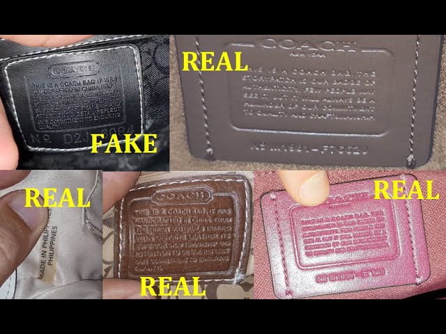 Coach Year of the Dragon Purse Real vs Fake How to Spot the Difference
