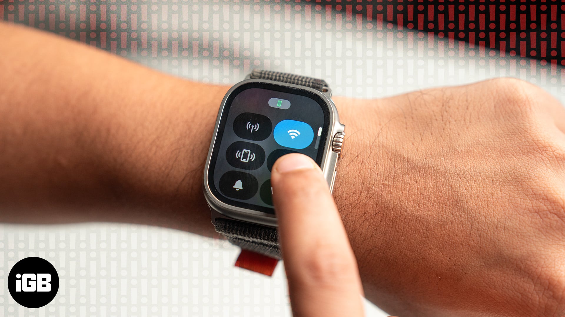 Fix Apple Watch Swipe Up Menu Not Working Problem Solved