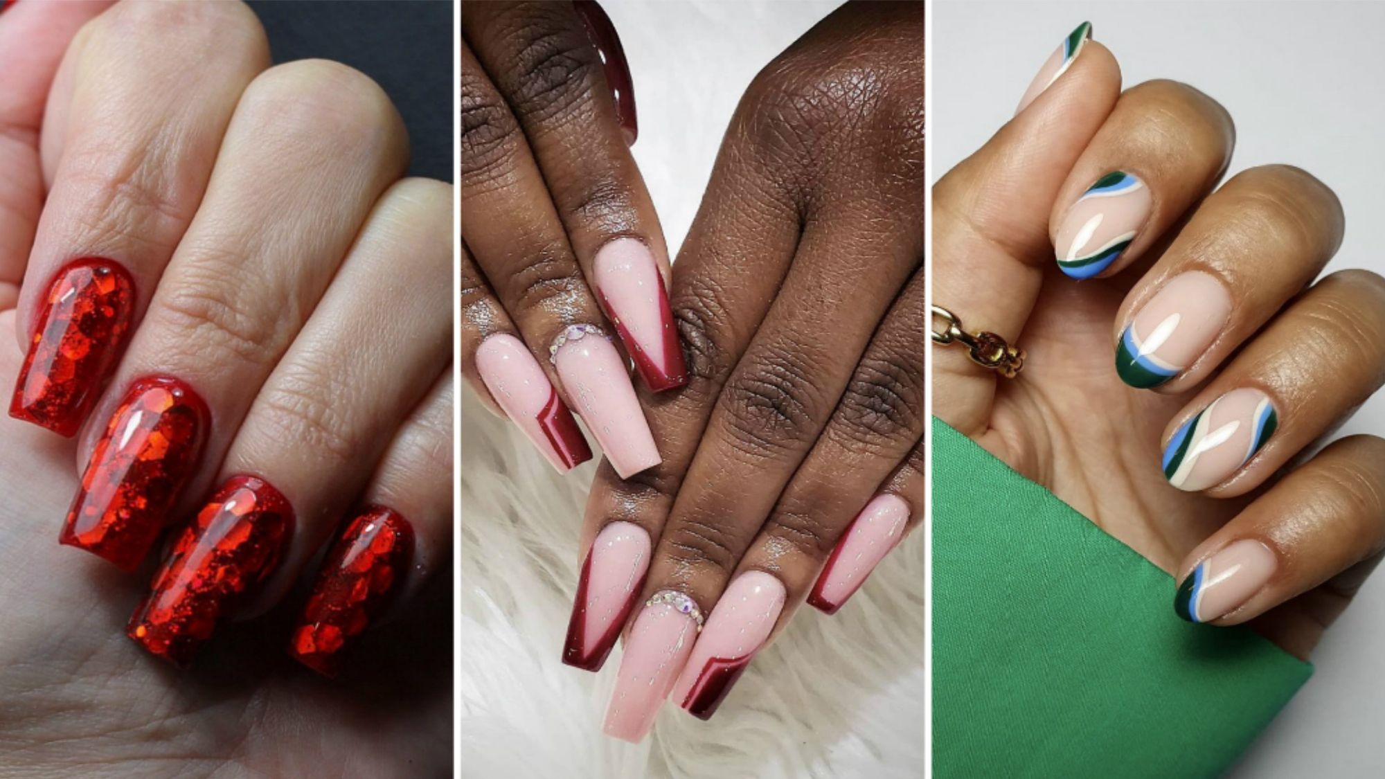 Trending Christmas ombre nail styles your festive party look starts here now