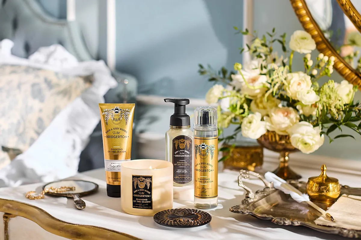 Bridgerton Bath & Body Works collection now available get yours today