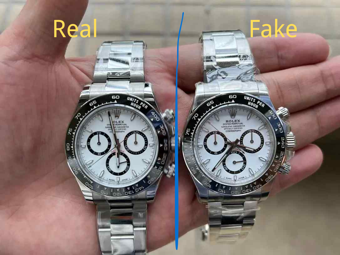 Gold Daytona Rolex Real or Fake? Spot Fake Watches with These Signs