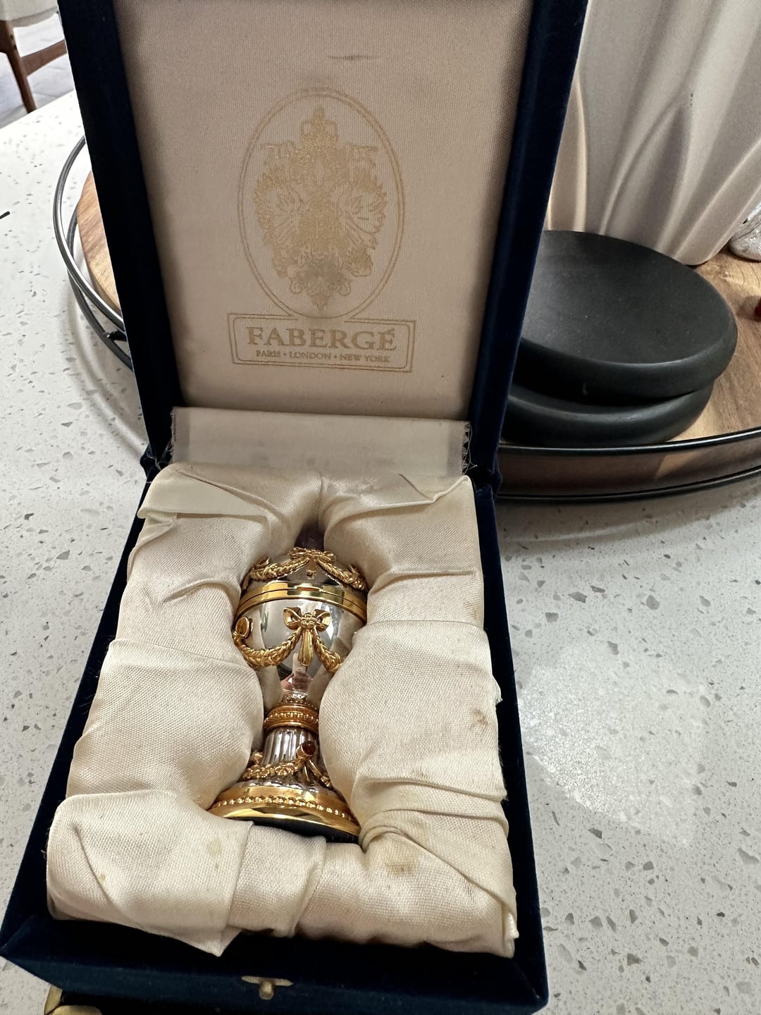 How to tell a real faberge winter egg spot genuine pieces