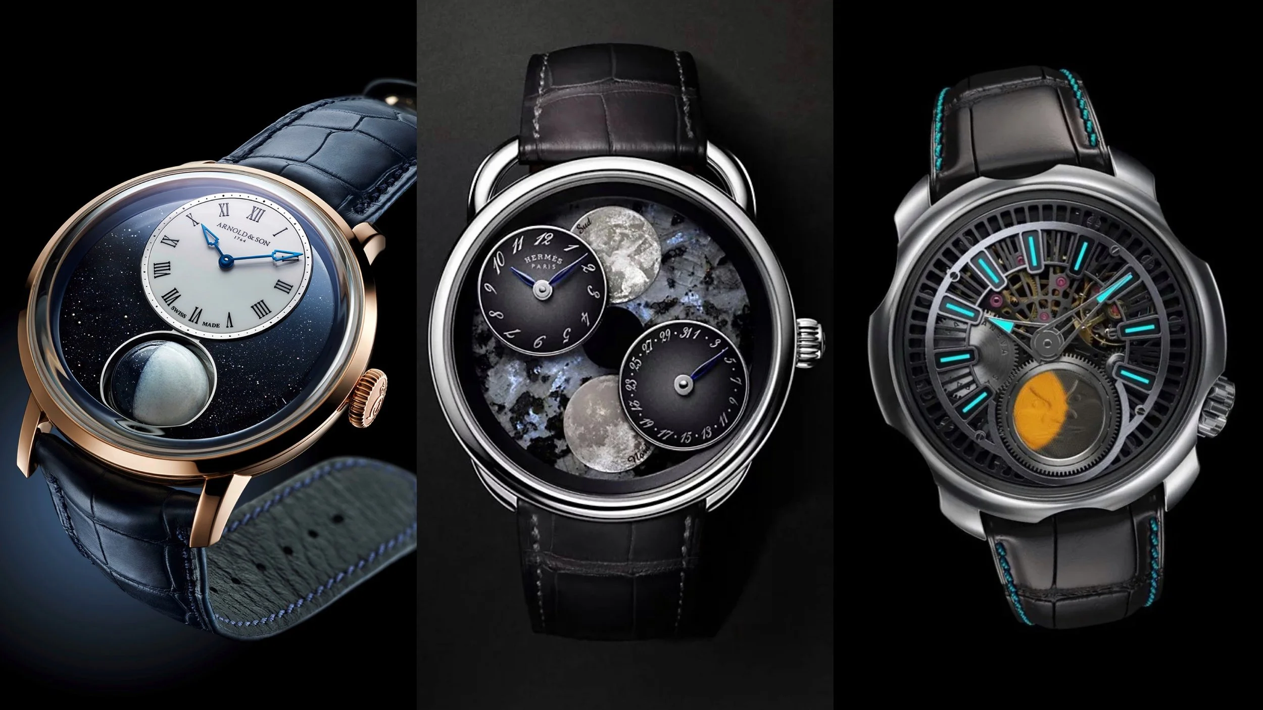 Best moon phase watch brands? Compare models and prices online!