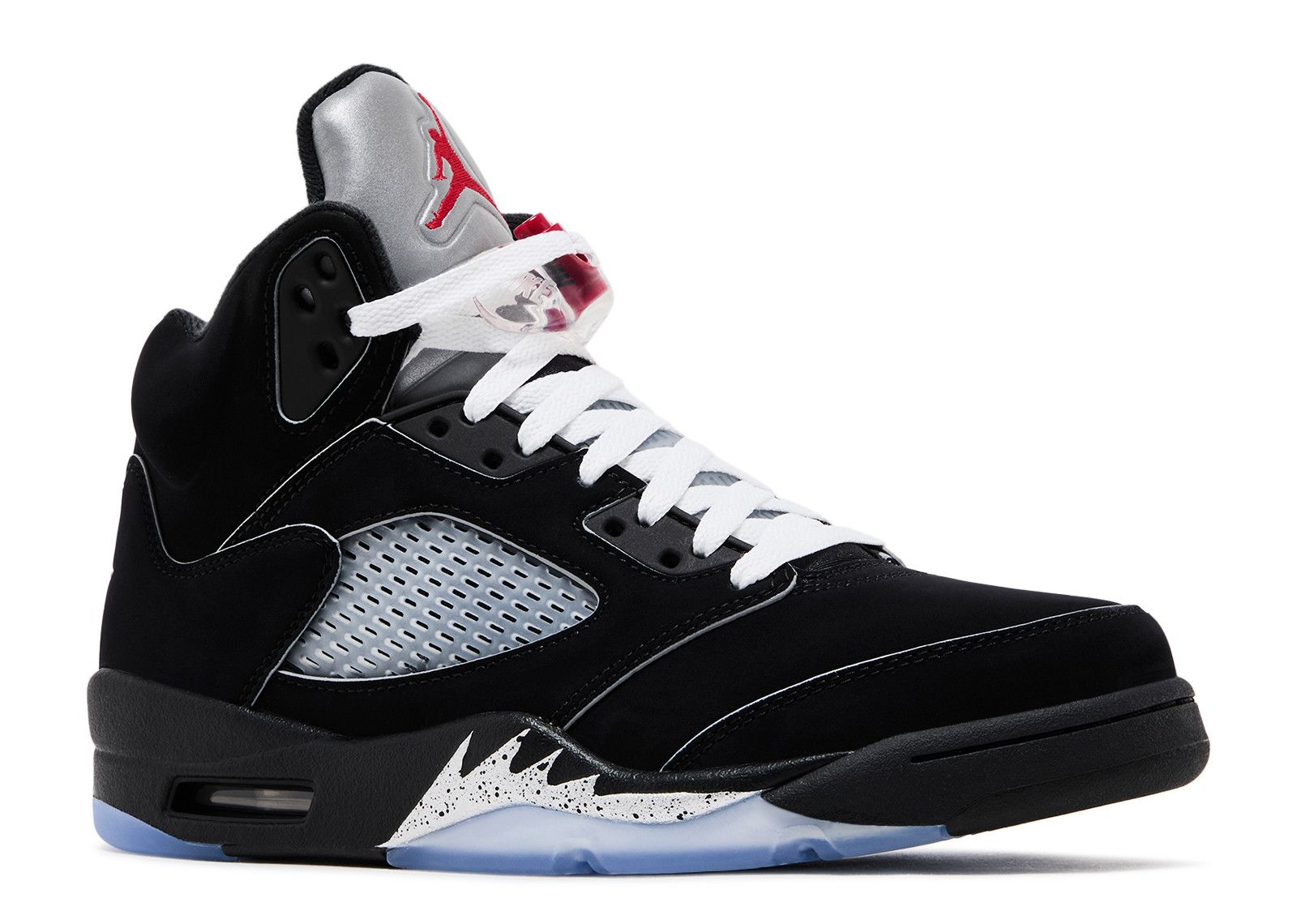 black metallic air jordan 5