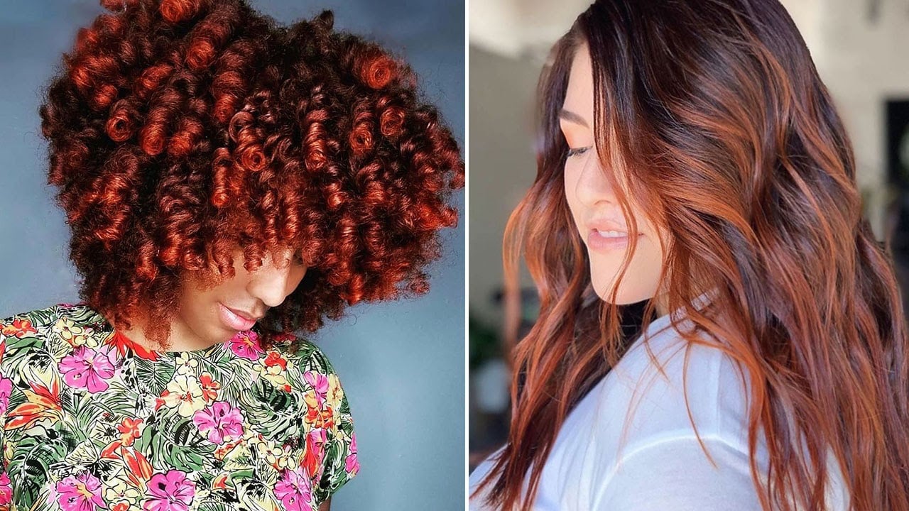 Salon secrets for long lasting red foils in dark brown hair