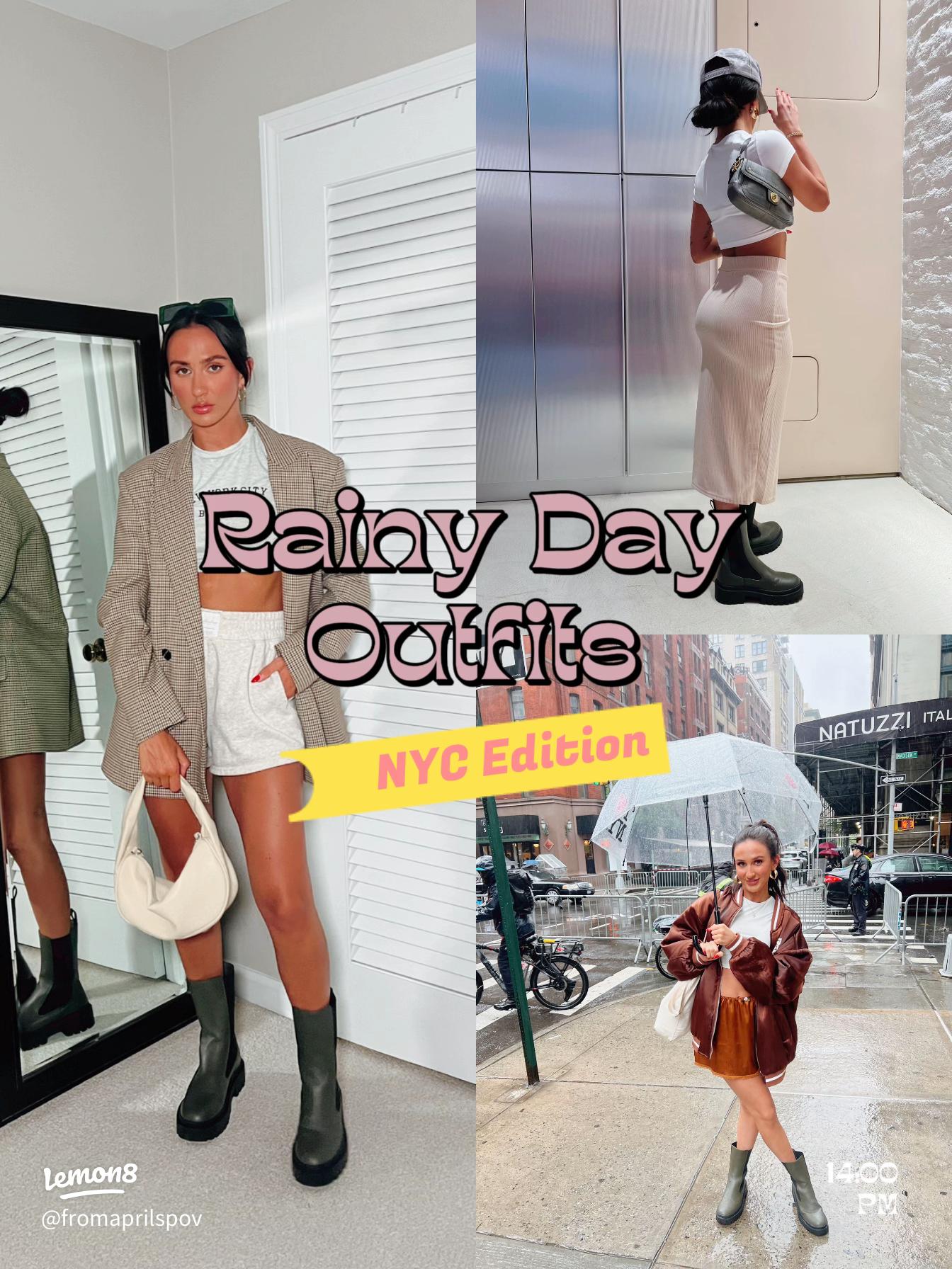 Why dressy rain boots rock? See fashion tips for wet days!