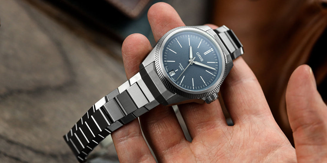 Why buy a titanium mens watch? Key benefits like light weight durability.