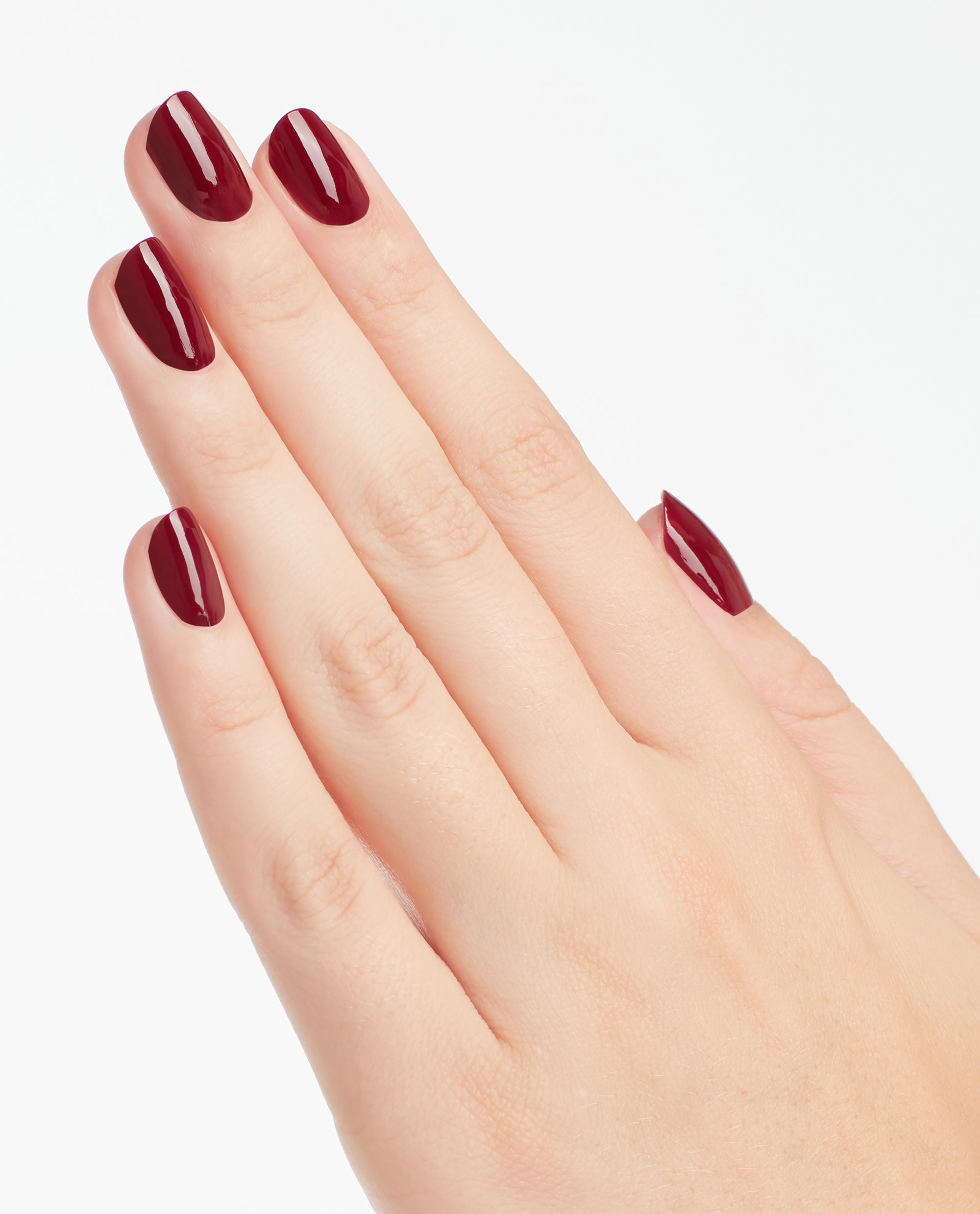 opi burgundy gel