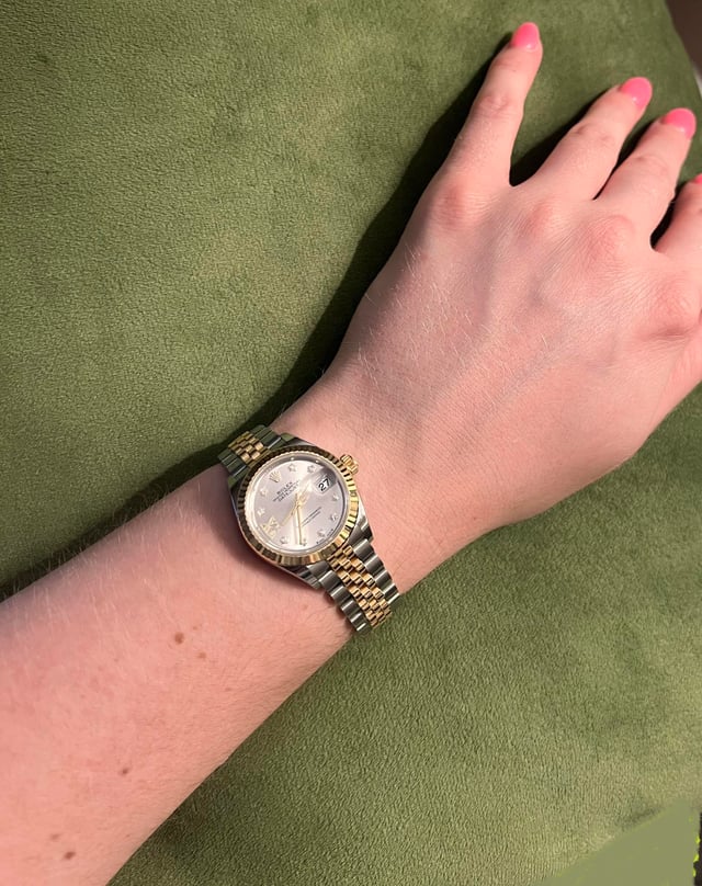 rolex small face