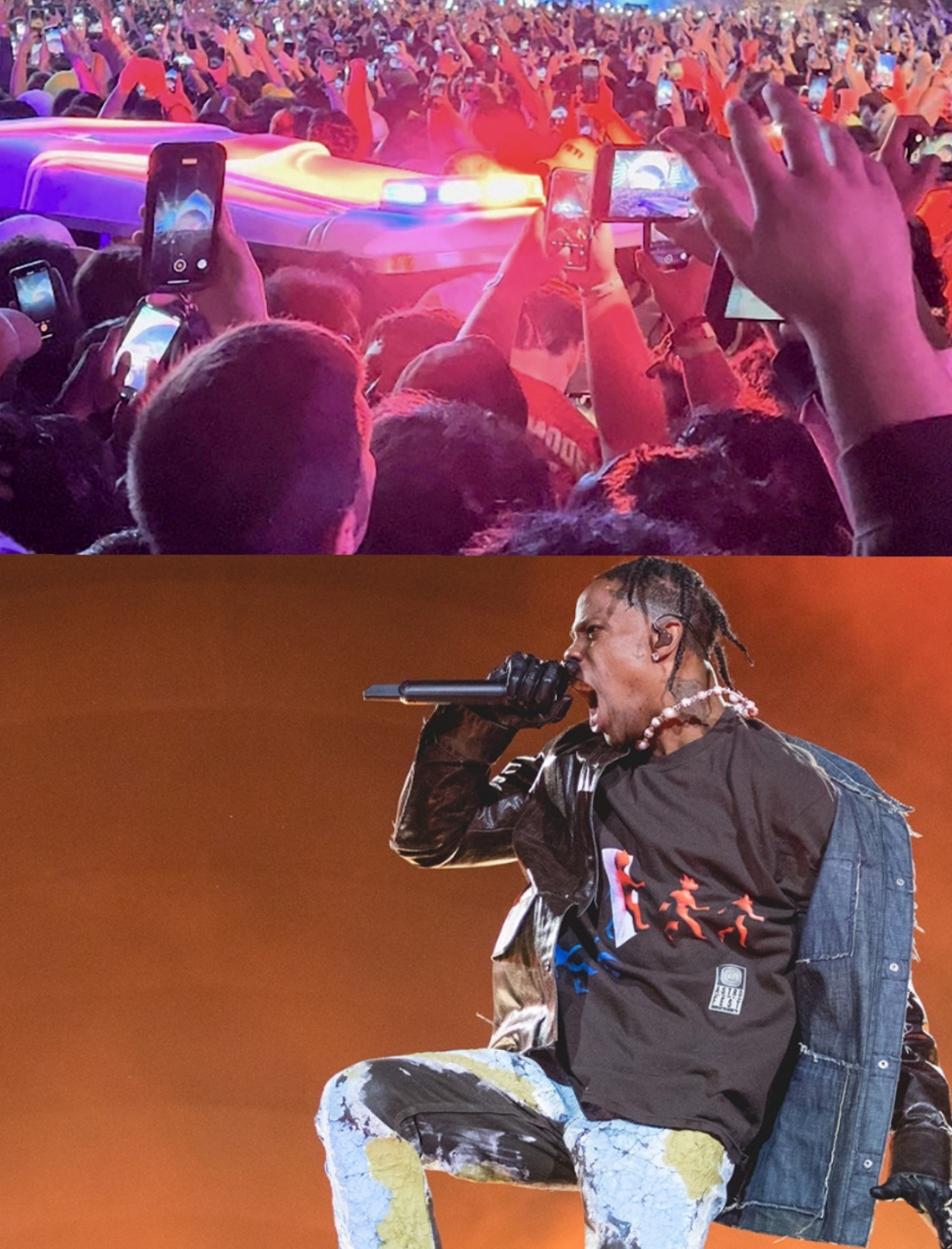 See Travis Scott holding mic vs other rappers who has the best holding style