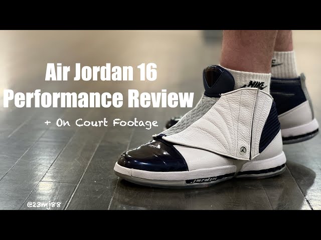jordan 16 on feet