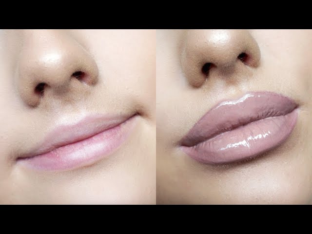 How to get bigger lips with lip gloss? 5 easy tricks for full lips!