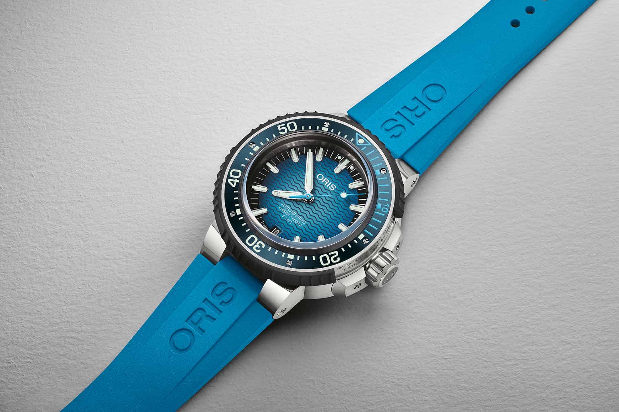 Why choose Oris Aquis Pro 4000m? Best reasons for professional divers.