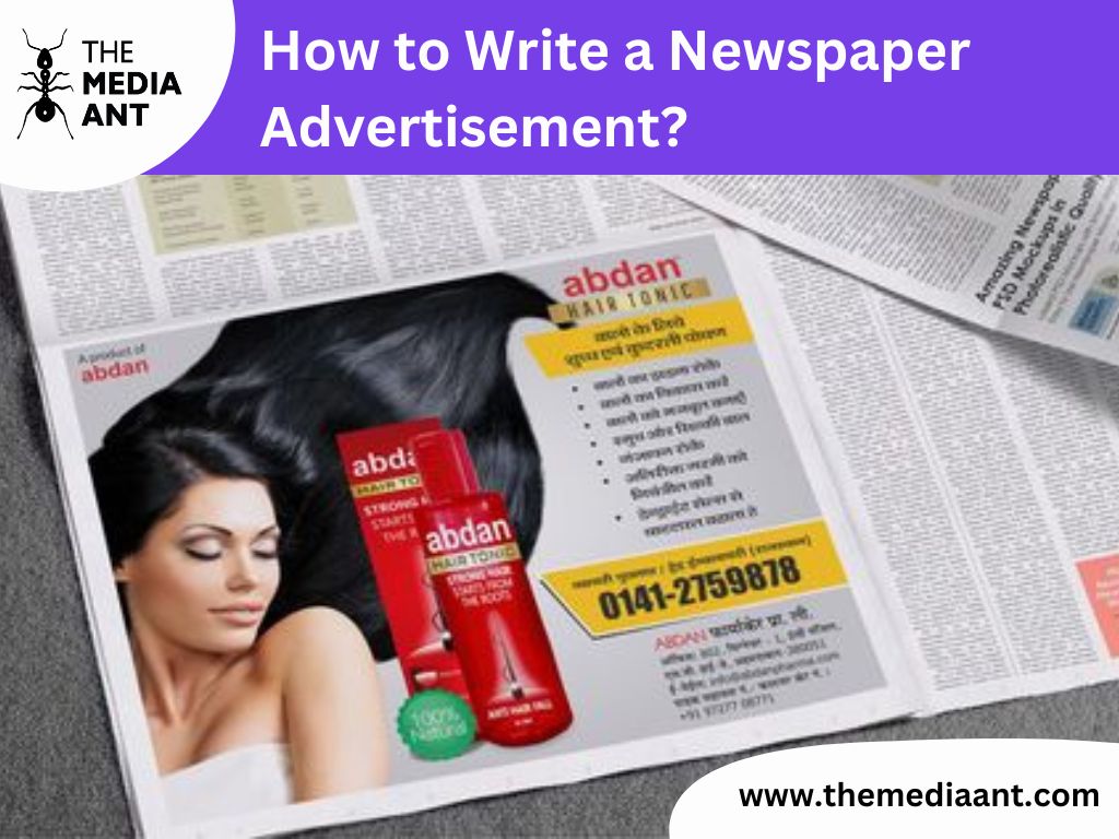 how to put an ad in a newspaper step by step beginners ad placing guide
