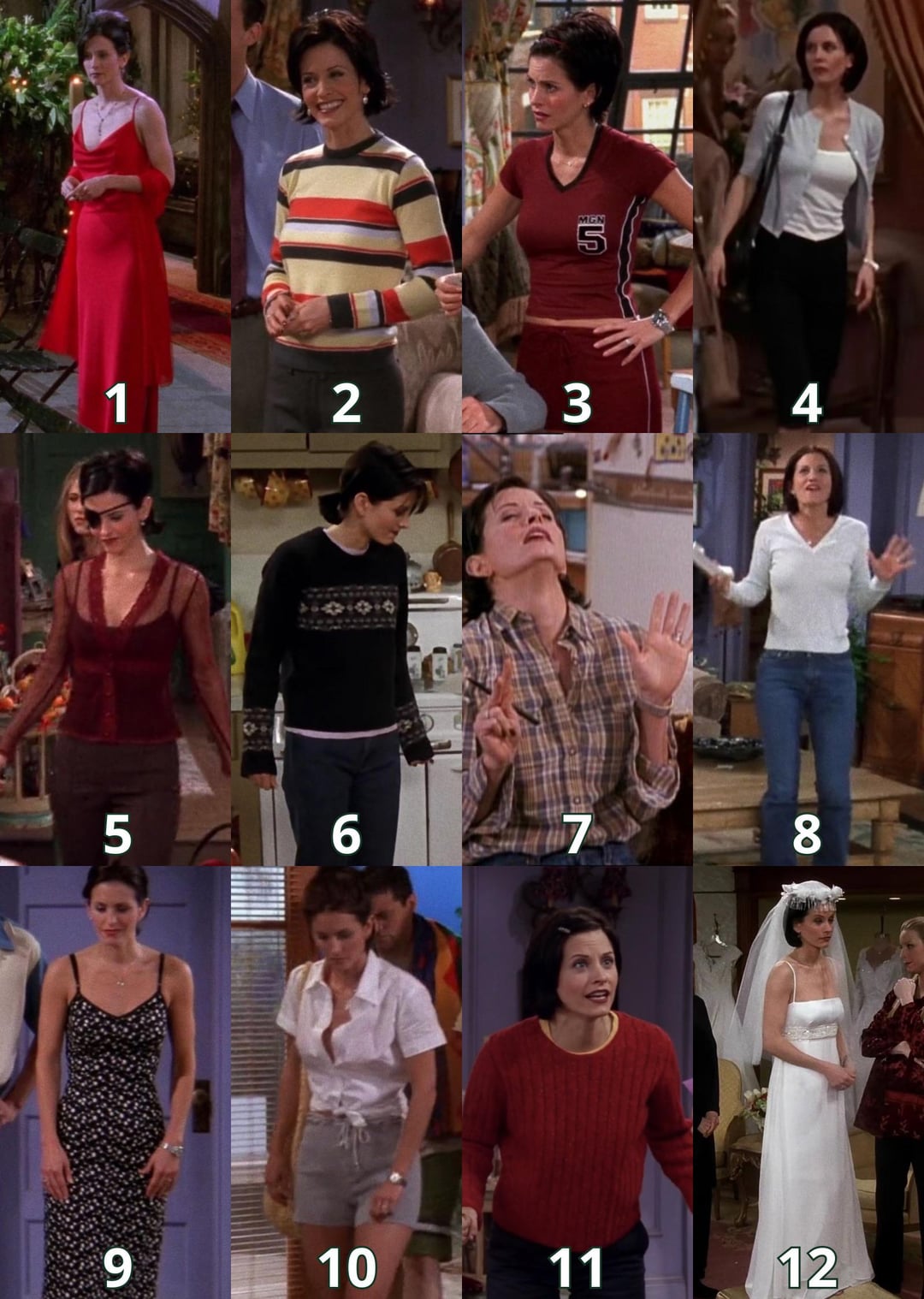 Best monica from friends outfits Holiday Sweaters Steal Her Chic Look