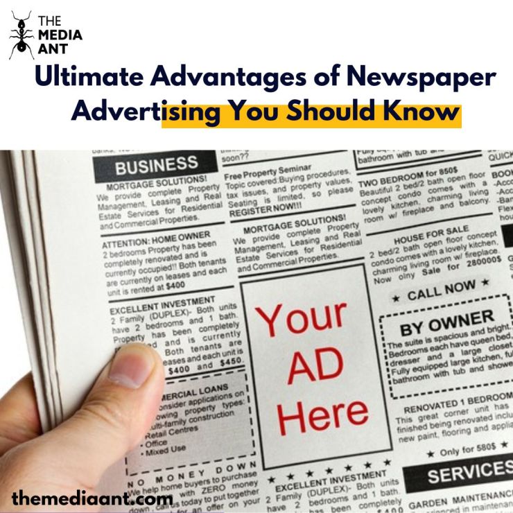 How to put an ad in the newspaper that gets noticed? Key elements for effective ads