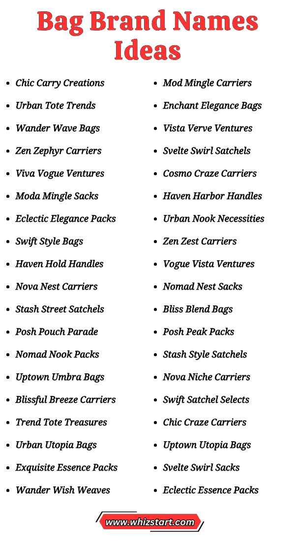 Best Names For Purses Ever (See 10 Cute & Creative Choices Now)