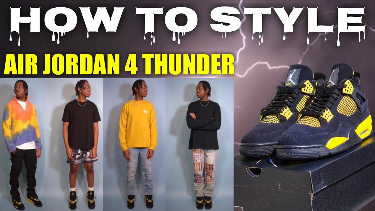 How to wear Lightning 4 Jordans? Cool outfit ideas for any day!