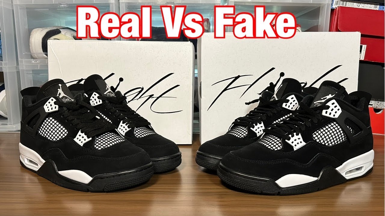 Real Or Fake How To Check Authentic Air Jordan 4 Eminem